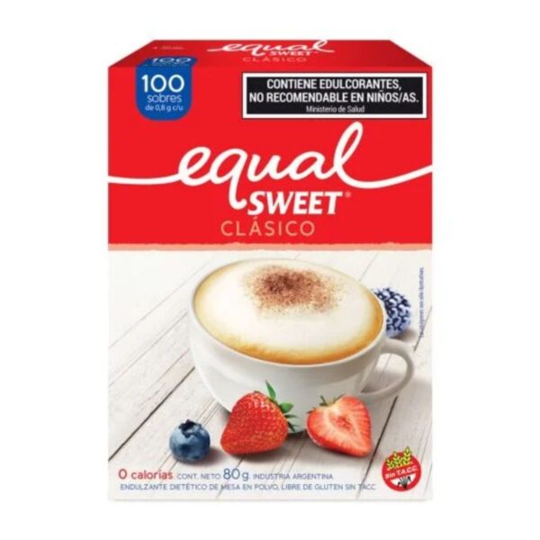 EQUALSWEET CLASIC X100SOBRES