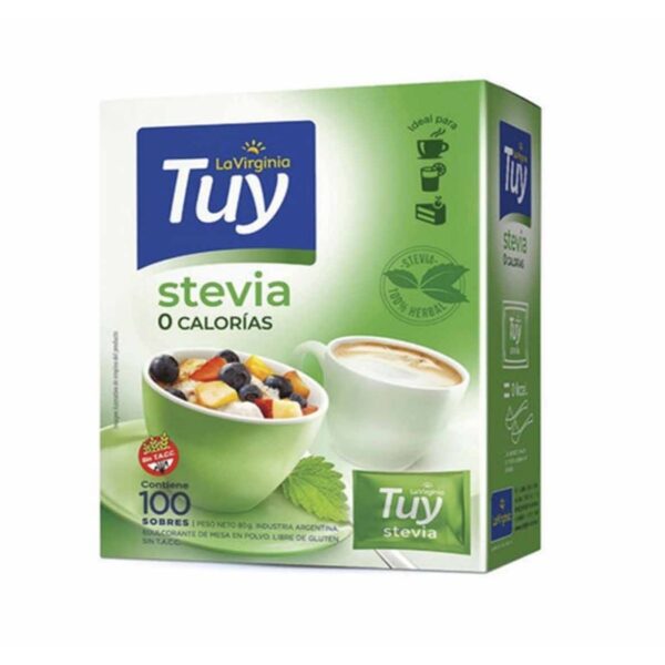 EDULCORANTE TUY LA VIRGINIA STEVIA X100S (10)