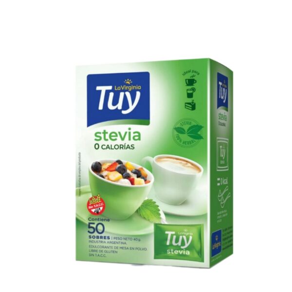 EDULCORANTE TUY LA VIRGINIA STEVIA X50S (10)