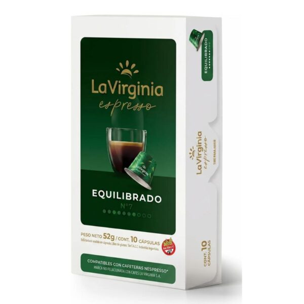 CAFÉ LA VIRGINIA CAPS/EQUILIBRADO Nª7(12)