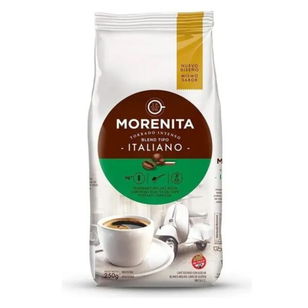 CAFÉ LA MORENITA ITALIANO X250G