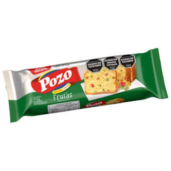 BUDIN POZO CON FRUTAS X170G(20)