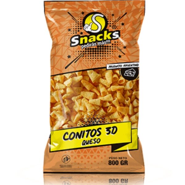CONITOS SNACK X800G QUESO