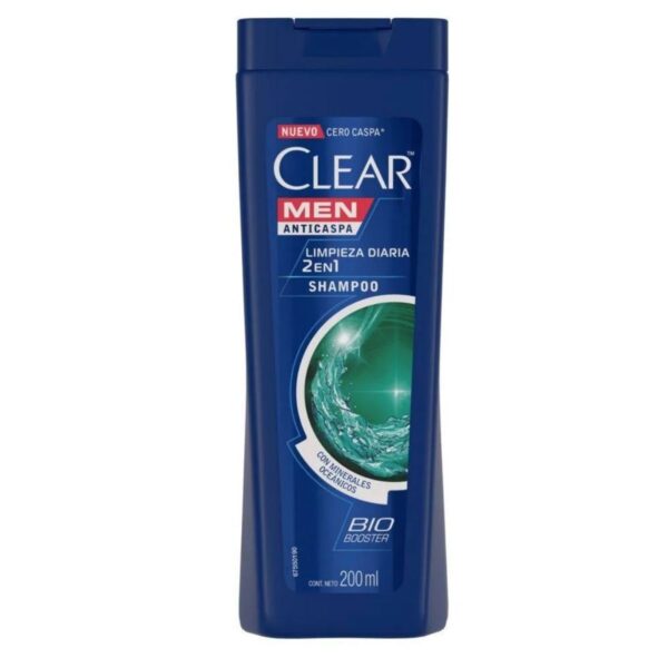 CLEAR Sh MINERALES OCEANICOS 200ML (12)