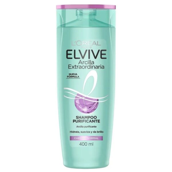 ELVIVE SH X400ML ARCILLA EXTRAORDINARIA (12)