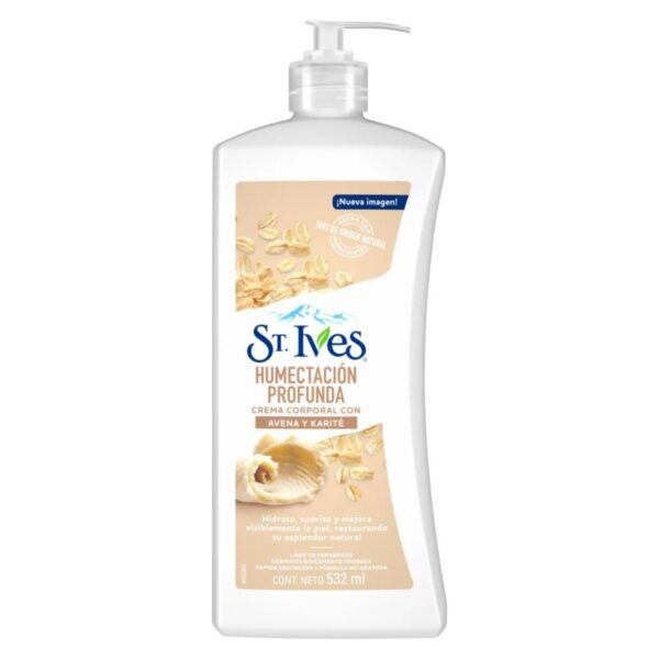 CREMA ST IVES X532ML HUMECT PROFUNDA AVENA Y KAR