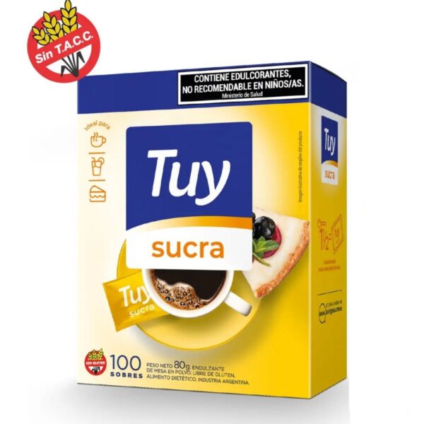 EDULCORANTE TUY LA VIRGINIA SUCRA X100S(10)
