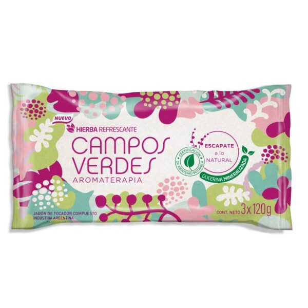 CAMPOS VERDES AROMATERAPIA 3X120G (30)