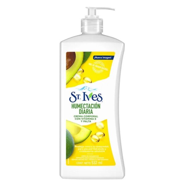 CREMA ST. IVES X532ML HUMECT DIARIA VIT E PALTA(6)