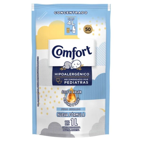 COMFORT SUAVIZANTE HIPOALARGENICO X1L D/P(12)