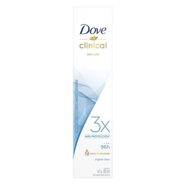 DOVE CLINICAL ORIGINAL 3X 96H X110ML (12)