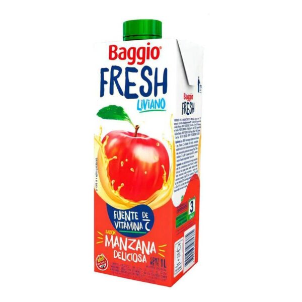BAGGIO FRESH MANZANA DELICIOSA X1L(8) TETRA