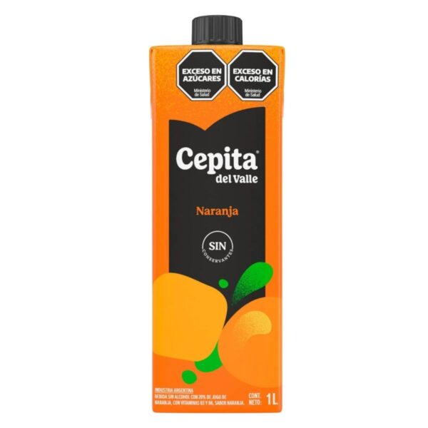 CEPITA DEL VALLE X1L NARANJA TETRA