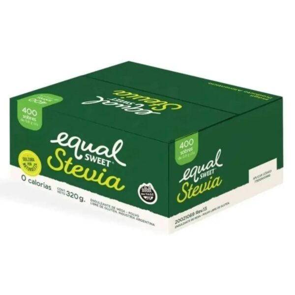 EQUALSWEET STEVIA X400SOBRES