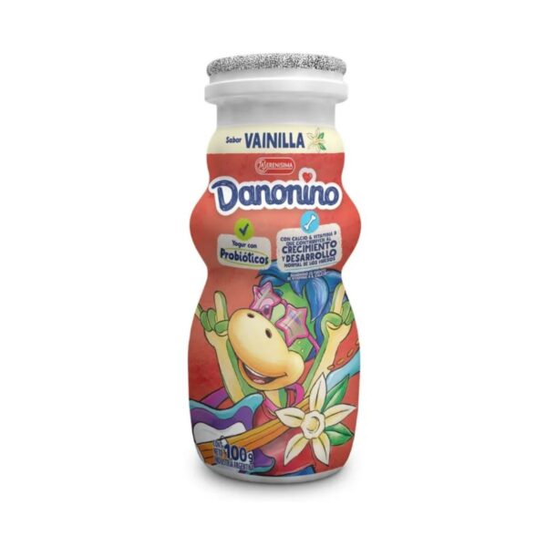DANONINO VAINILLA C/PREB X100G