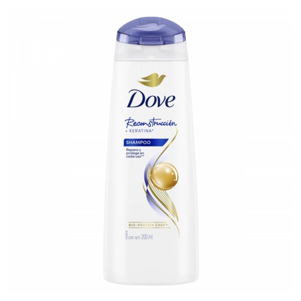 DOVE SH RECONSTRUCCION+KERATINA X200ML(12)