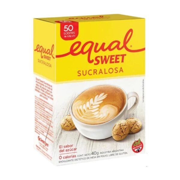 EDUL. EQUALSWEET SUCRALOSA 50 SOB. (6)
