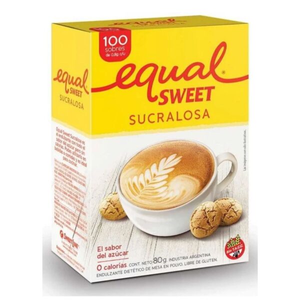 EDUL. EQUALSWEET SUCRALOSA 100 SOB. (6)