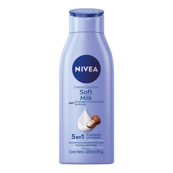 CREMA NIVEA SOFT MILK MANT.KARITE X400ML (6)