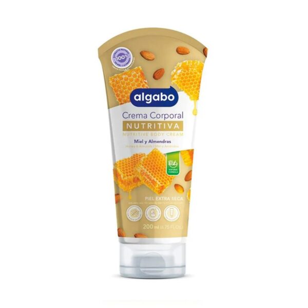 ALGABO CREMA MIEL-ALMENDRA X200ML (12)