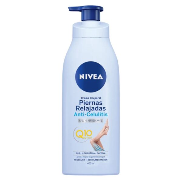 CREMA NIVEA Q10 PIERNAS RELAJADAS X400ML (6)