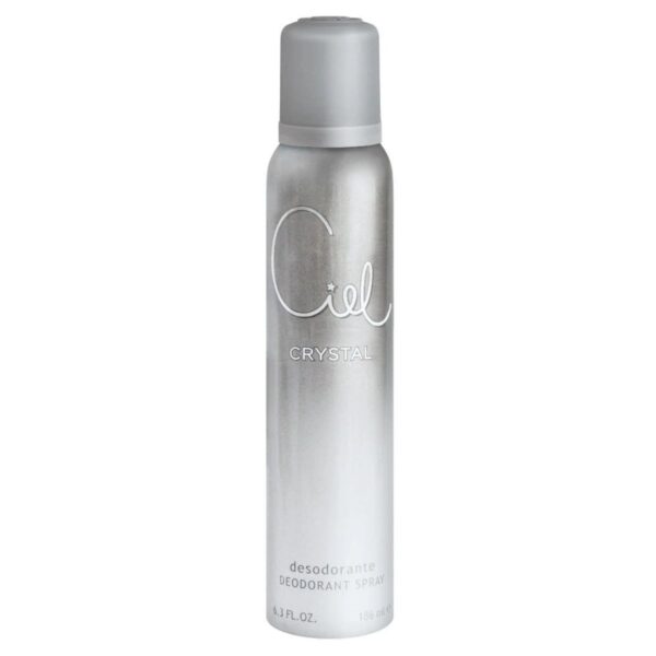 DESODORANTE CIEL 186ML CRYSTAL (6)