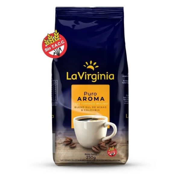 CAFE LA VIRGINIA PURO AROMA M.X250G