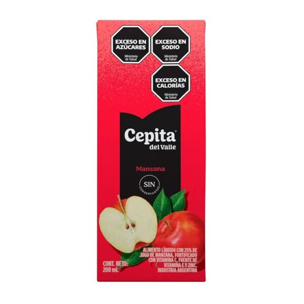 CEPITA DEL VALLE MANZANA TET 200ML