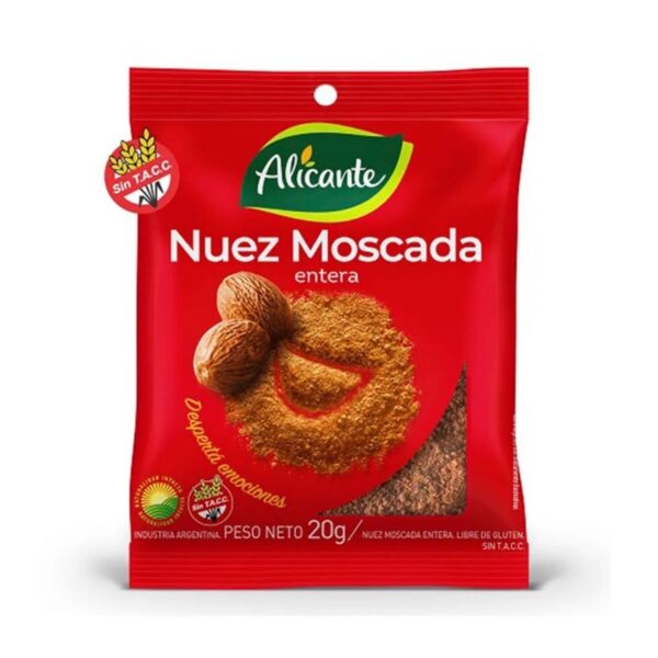 ALICANTE LA VIRGINIA NUEZ MOSCADA ENTERAX20G.