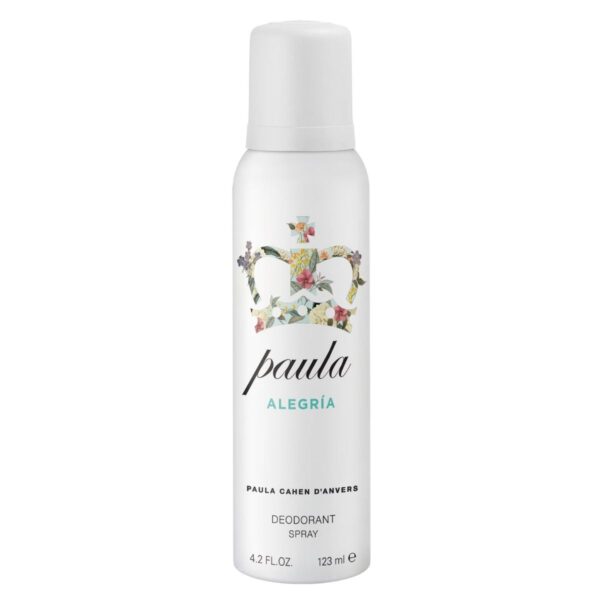 DESODORANTE PAULA AERO X123ML ALEGRIA