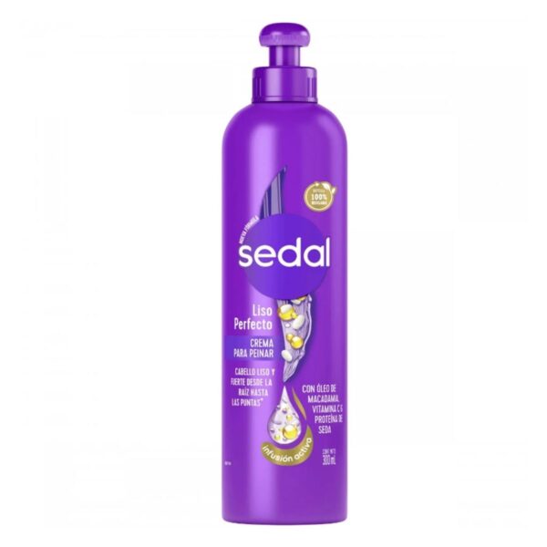 CREMA P/PEINAR SEDAL X300ML LISO PERFECTO(12).
