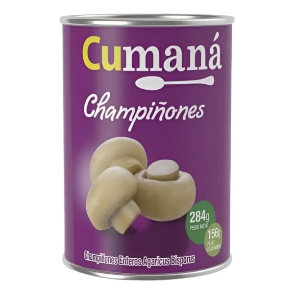 CHAMPIÑIONES ENTEROS CUMANA 284G (24)