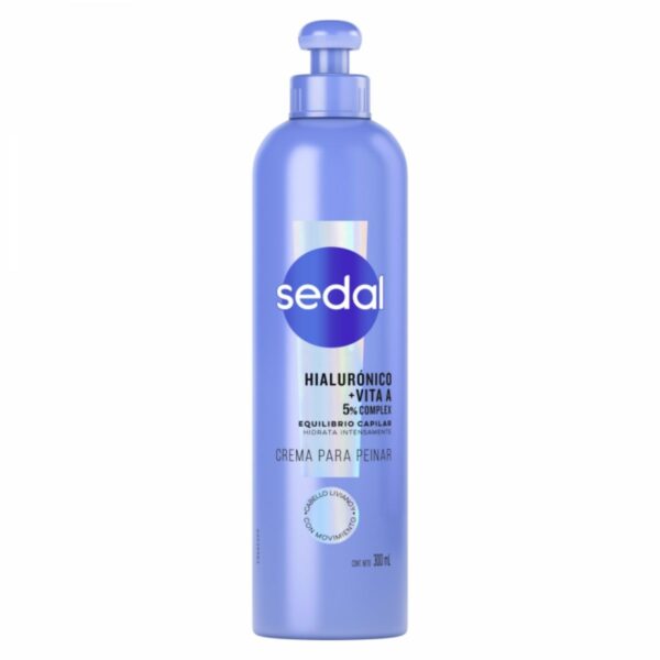 CREMA P/PEINAR SEDAL X300ML AC.HIALURONICO(12)