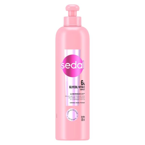 CREMA P/PEINAR SEDAL X300ML GLYCOL+VIT C(12)