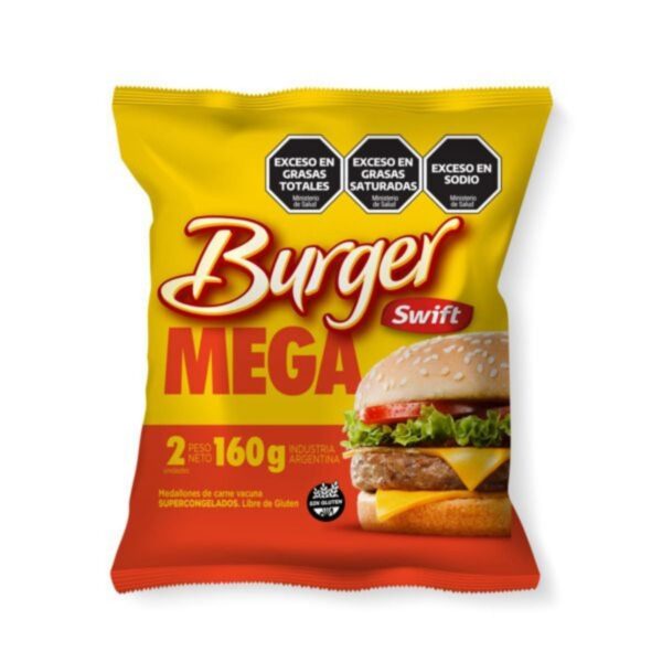 BURGUER MEGA MEDALLON X2 160G (30)
