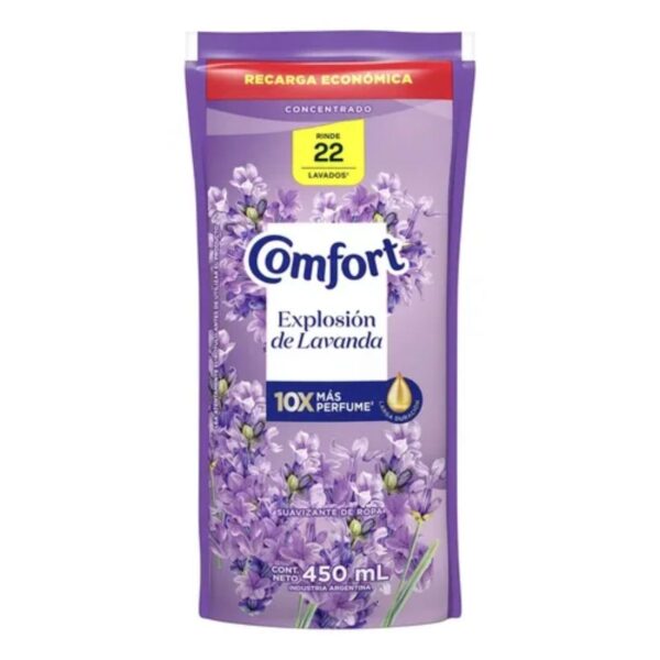COMFORT SUAVIZANTE X450ML EXP.LAVANDA (15)