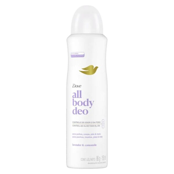 DOVE AERO ALL BODY DEO 72H X150ML(12)