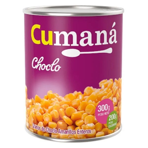 CHOCLO EN GRANO LA CUMANA X300G