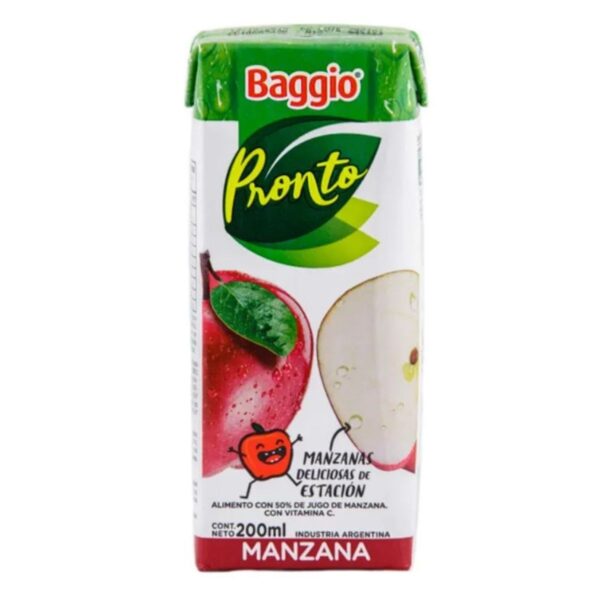 BAGGIO PRONTO MANZANA X200ML