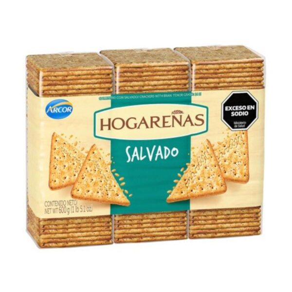 GALLETAS HOGAREÑAS SALVADO X3,(10)