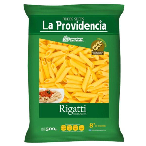 FIDEOS PROVIDENCIA RIGATTI  X500G