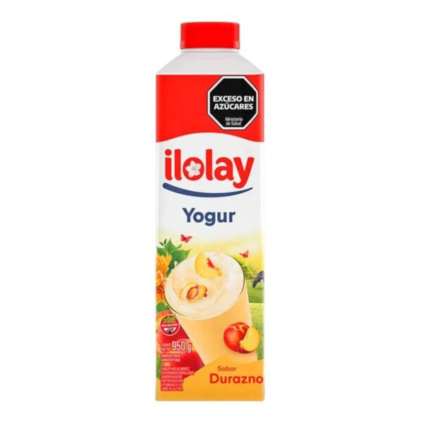 ILOLAY YOG. DURAZNO BOTE X950G (8)