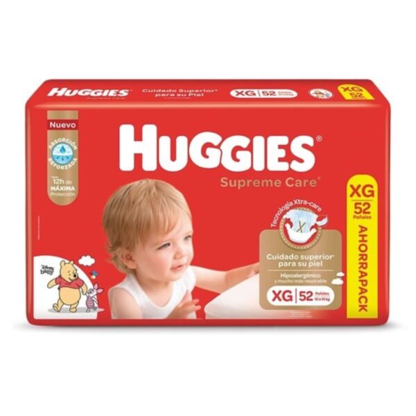 HUGGIES SUPREME XG 52PÑ