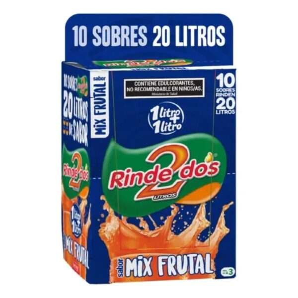 JUGO RINDE 2 MIX FRUTAL X10S (24)