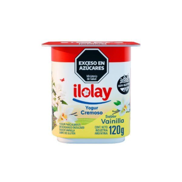 ILOLAY CREMOSO VAINILLA X120G(24)