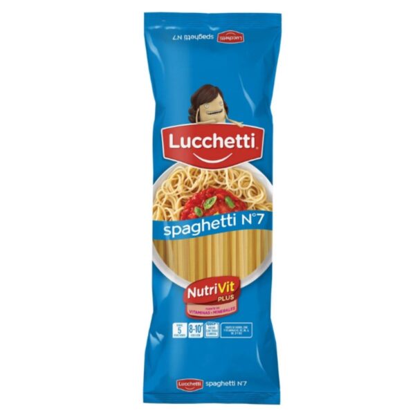 FIDEOS LUCCHETTI SPAGHETTI Nª7 X500G(20)