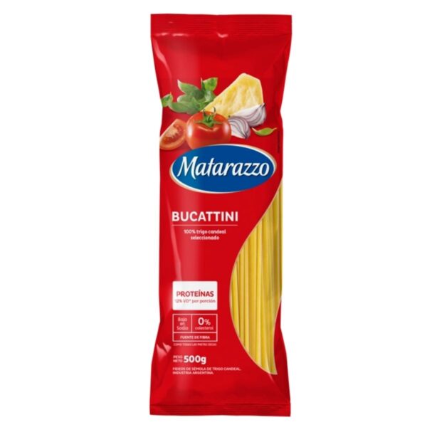 FIDEOS MATARAZZO BUCATTINI X500G(20)
