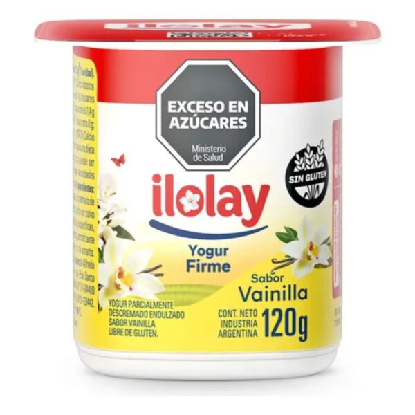ILOLAY YOG. VAINILLA FIRME X120G (24)