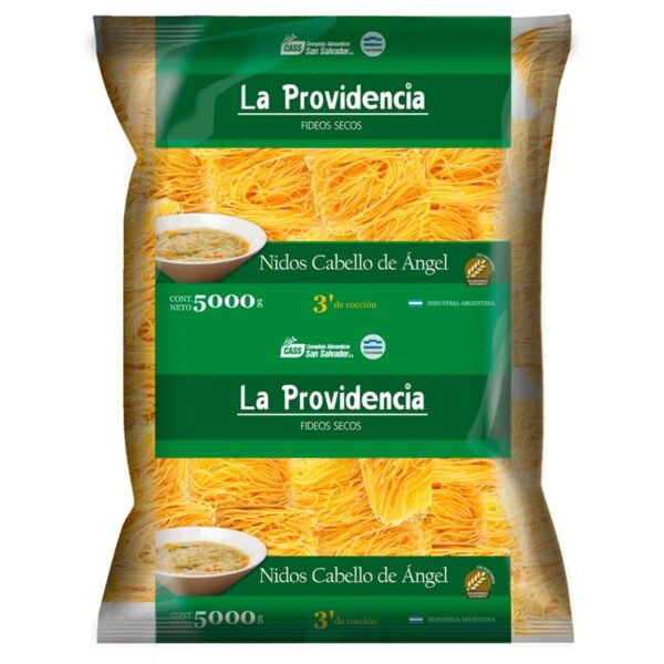 FIDEOS PROVIDENCIA CABELLO DE ANGEL X5KG