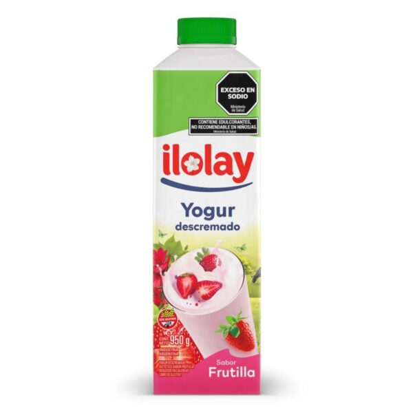 ILOLAY YOG.DESCR FRUTILLA BOTE X950G